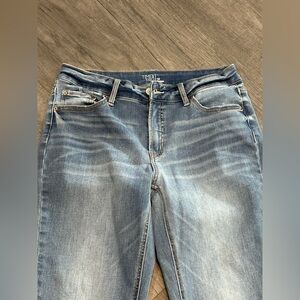 Womens Time and Tru straight leg jeans size 12